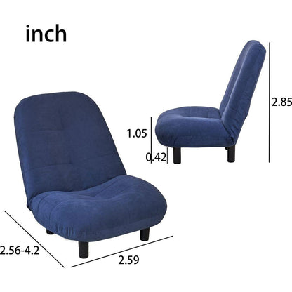 Single sofa reclining chair Japanese chair lazy sofa tatami balcony reclining chair leisure sofa adjustable chair