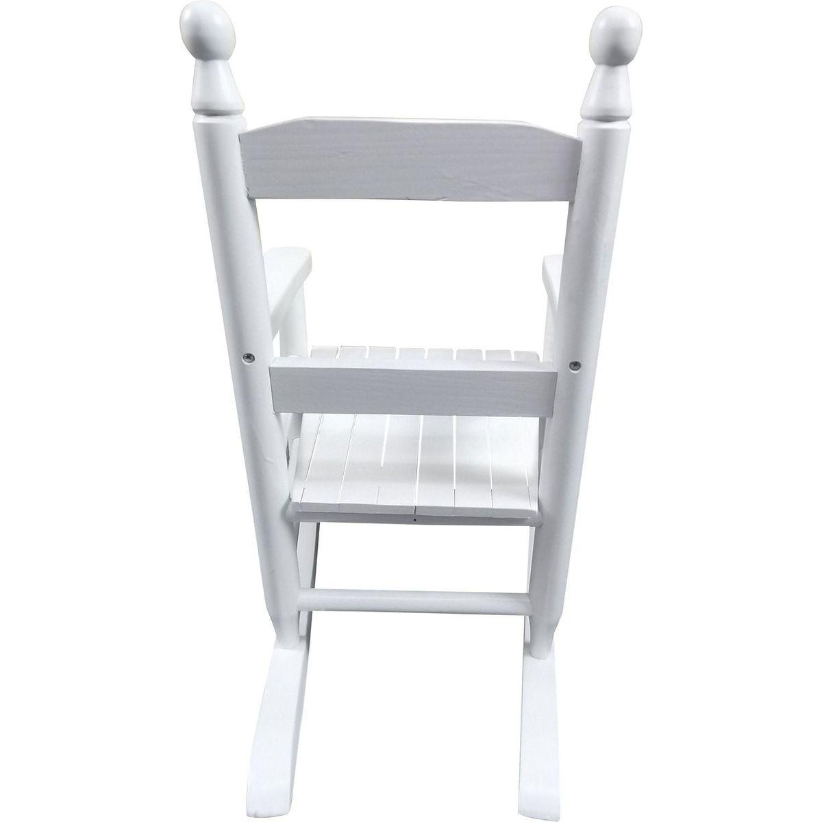 Children's rocking white chair- Indoor or Outdoor -Suitable for kids-Durable