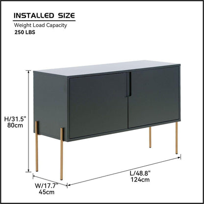 Modern Entertainment TV Stand Storage Cabinet Sideboard Buffet Table for living room Kitchen