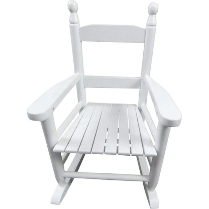 Children's rocking white chair- Indoor or Outdoor -Suitable for kids-Durable