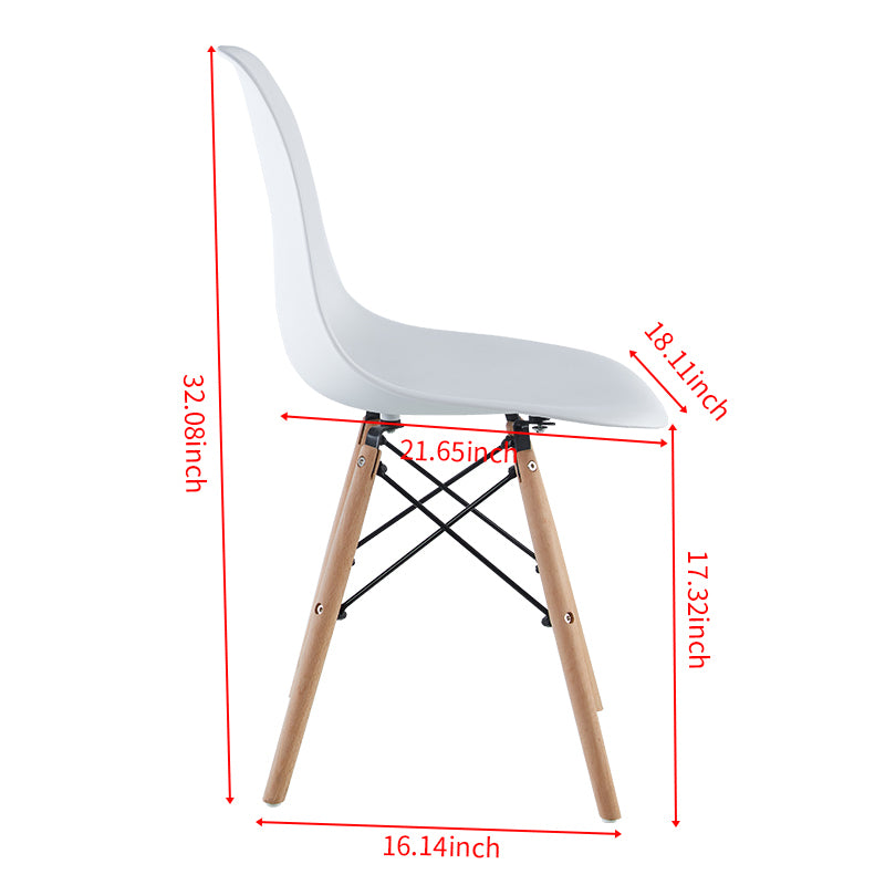 chair, set of 4, KD leg