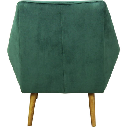 ROSE ACCENT CHAIR - VELVET GREEN