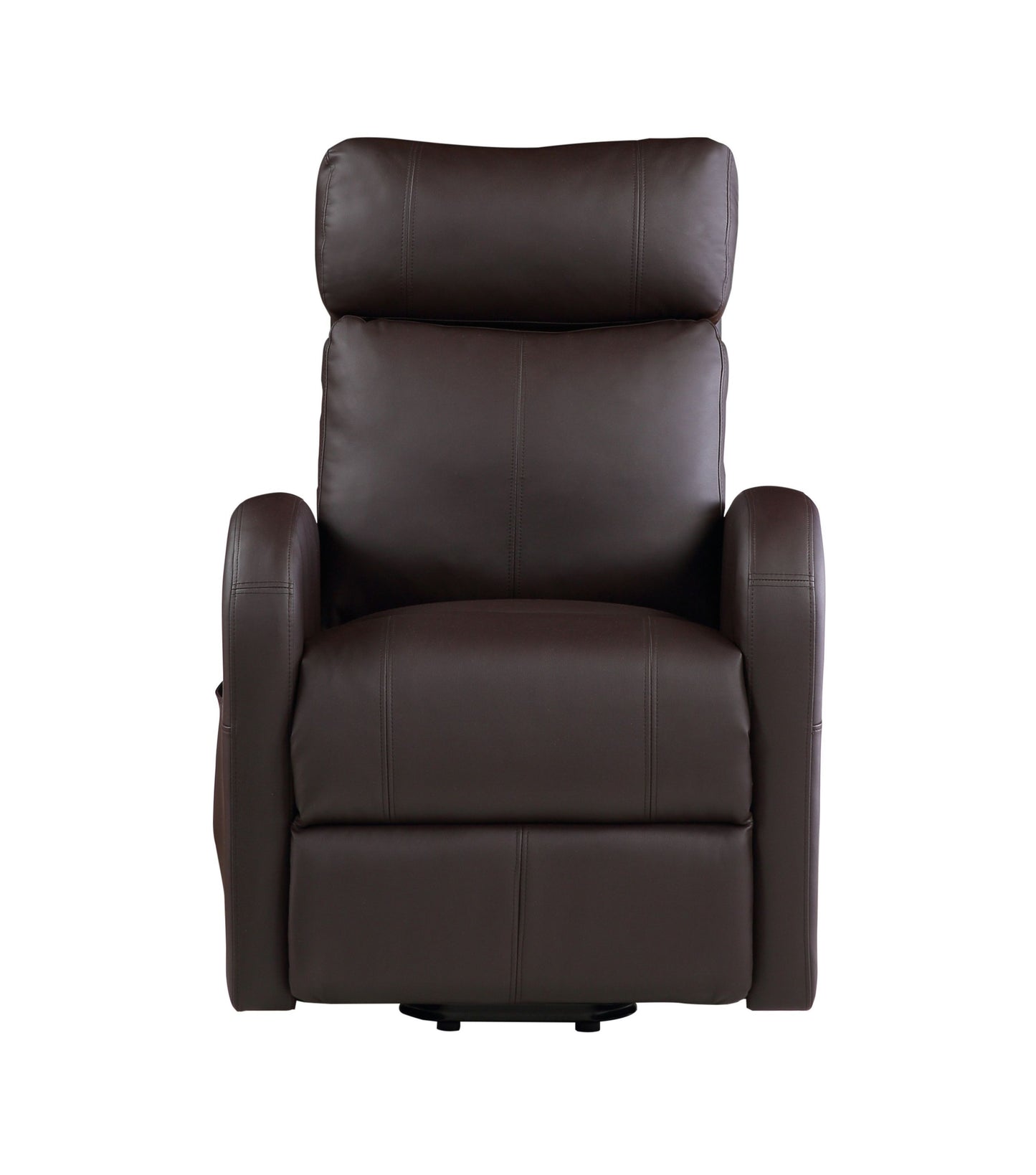 Ricardo Recliner w/Power Lift, Brown PU