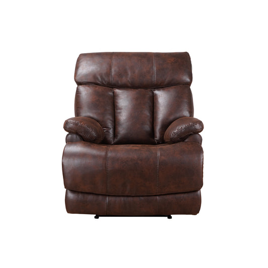 Prague Faux Leather Mannual Recliner