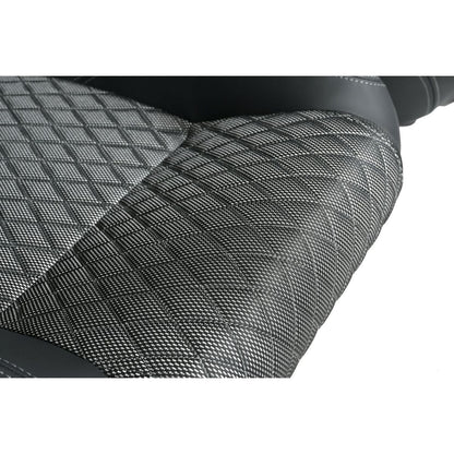 RACING SEAT HIGH QUALITY PVC WITH SUADE MATERIAL DOUBLE SLIDER 2PCS