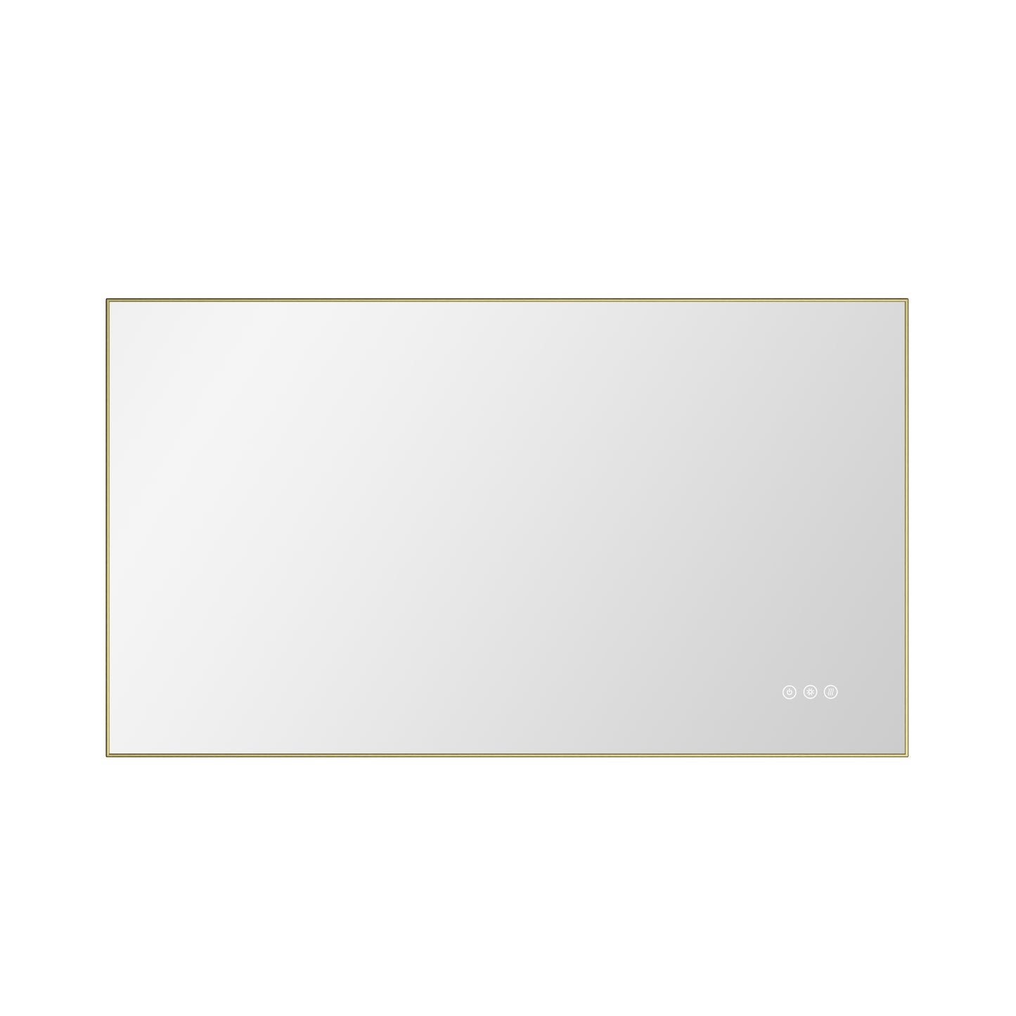 42x 24Inch LED Mirror Bathroom Vanity Mirror with Back Light, Wall Mount Anti-Fog Memory Large Adjustable Vanity Mirror