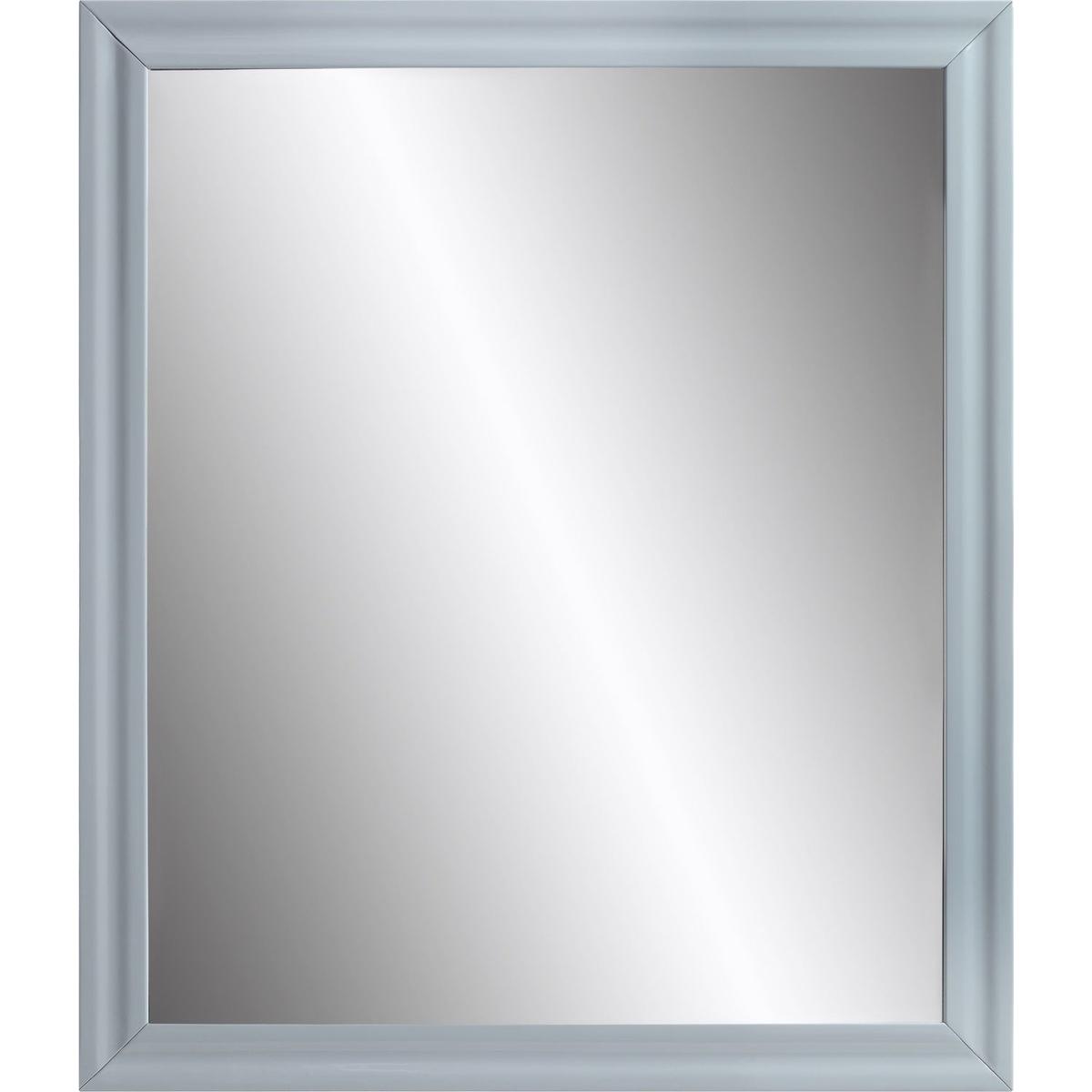 Gaines Mirror, Gray High Gloss Finish