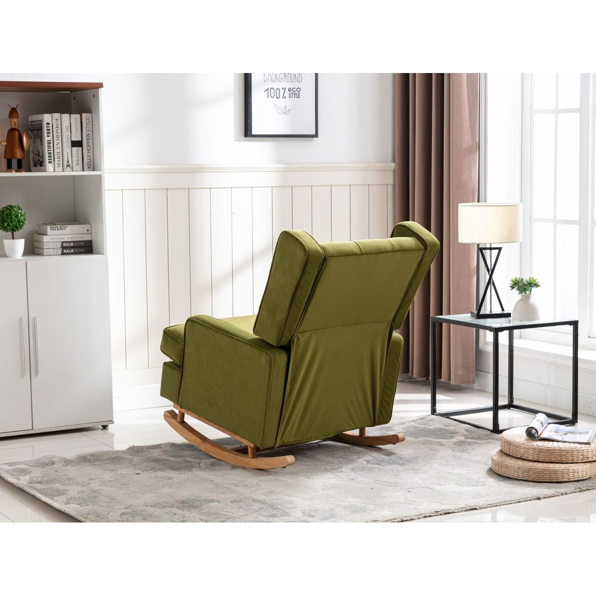 living room Comfortable rocking chair accent chair