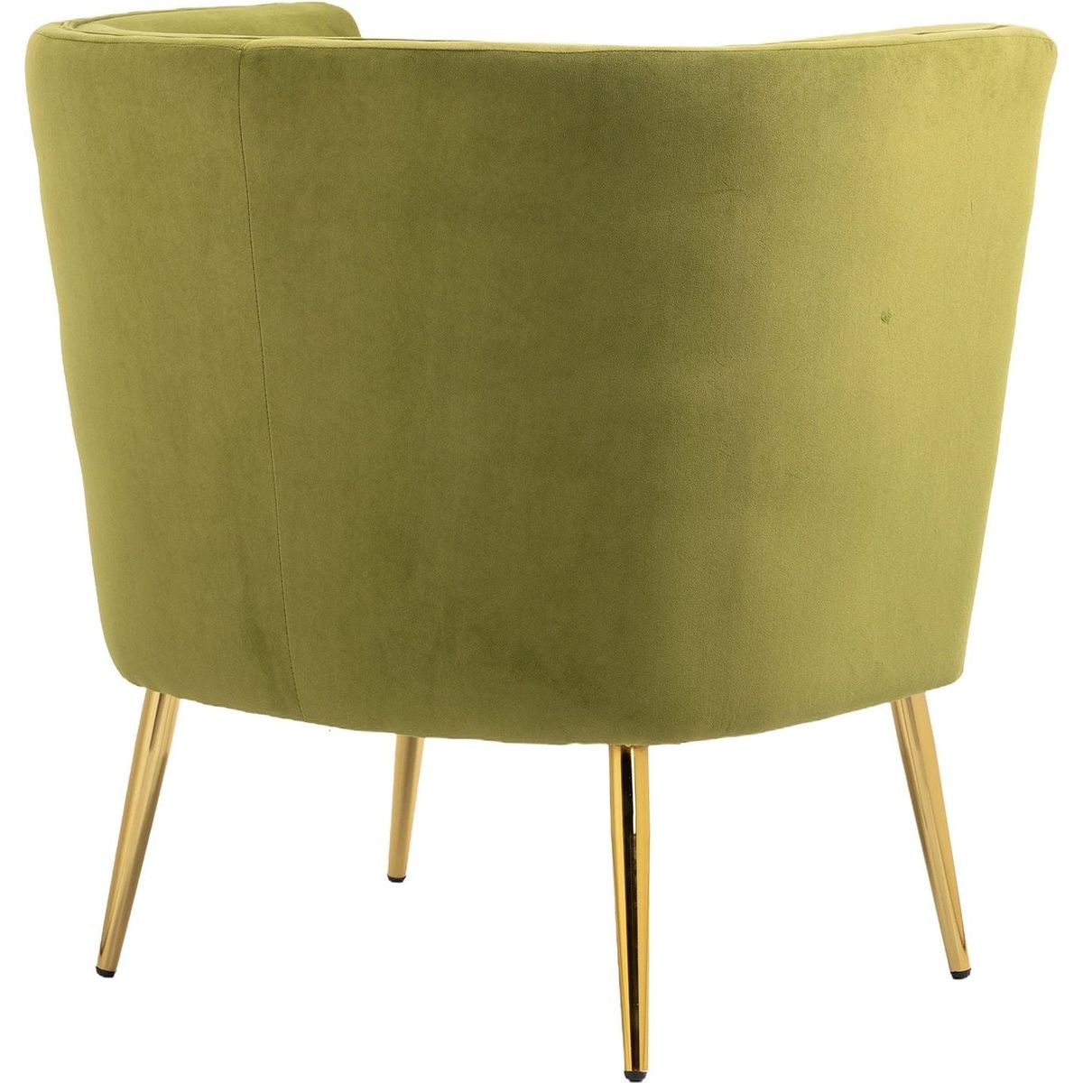 Accent Chair, leisure single chair with Golden feet