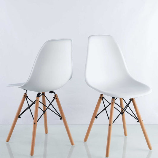 Dining room,living room chair,set of 2,white