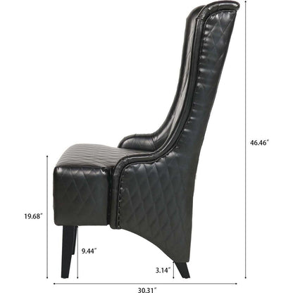 23.03" Wide Wing Back Chair, Side Chair for Living Room