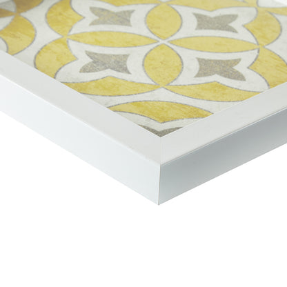 Tuscan Tiles Distressed Yellow Medallion 3-piece Wall Decor Set