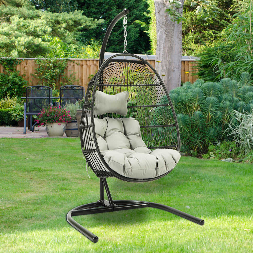 Single Swing chair for garden patio living room leisure chair