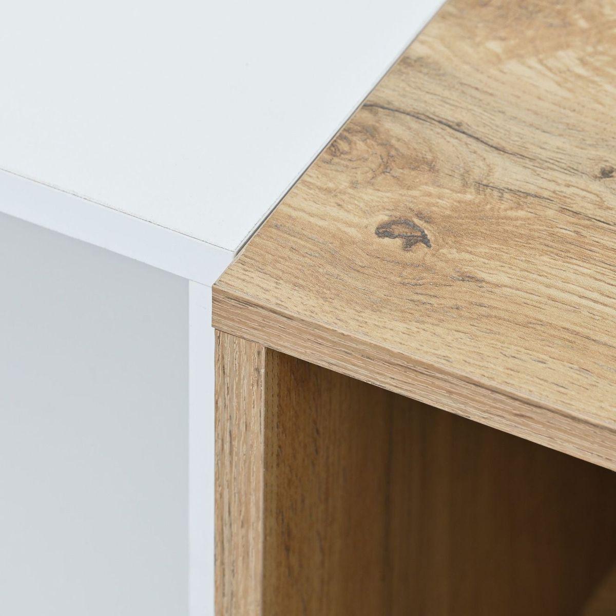 Modern TV Stand for 80" TV with 3 Doors, Media Console Table, Entertainment Center with Large Storage Cabinet for Living Room, Bedroom