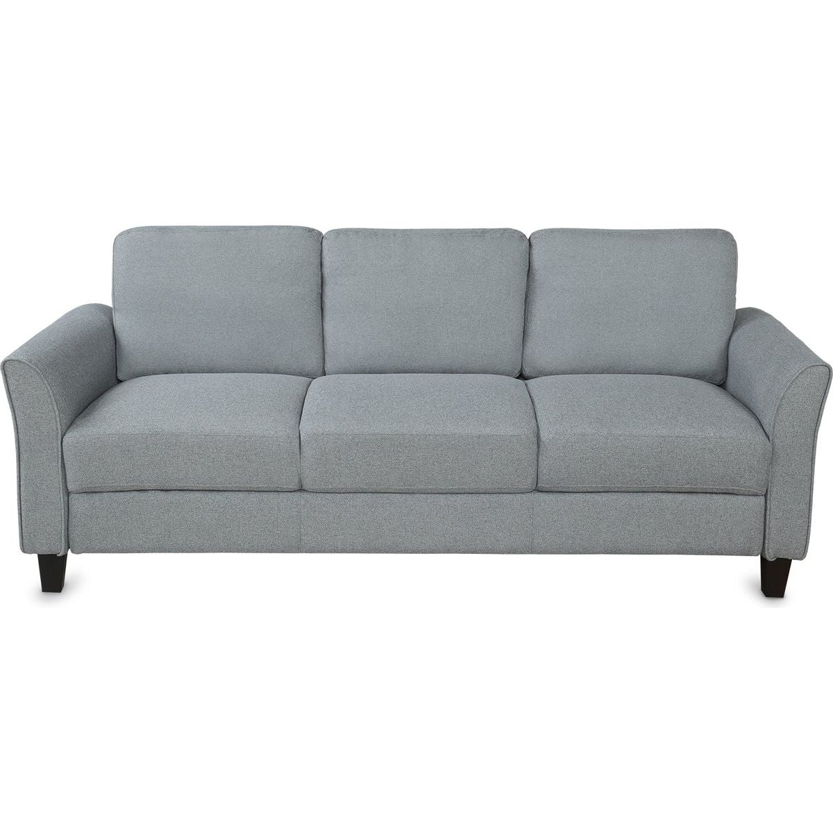 Living Room Furniture chair and 3-seat Sofa (Gray)