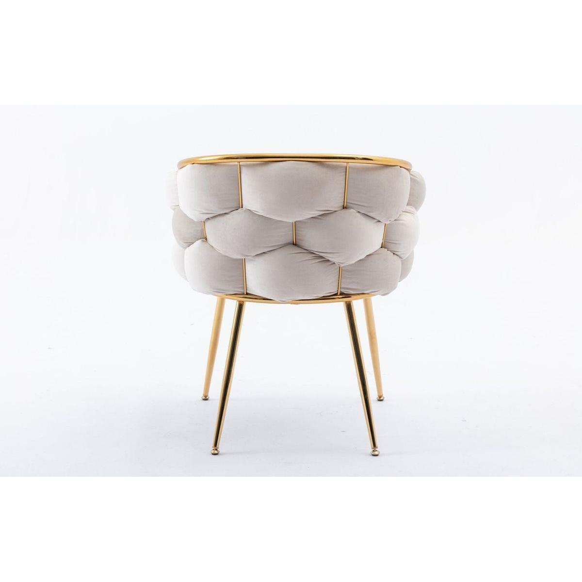 Luxury modern simple leisure velvet single sofa chair bedroom lazy person household dresser stool manicure table back chair turquoise set of 2