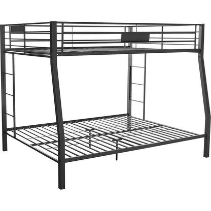 Limbra Full XL/Queen Bunk Bed in Sandy Black