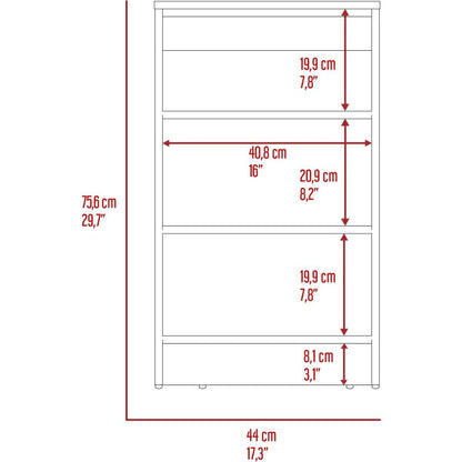 Nashua 4-Shelf Linen Cabinet Light Grey