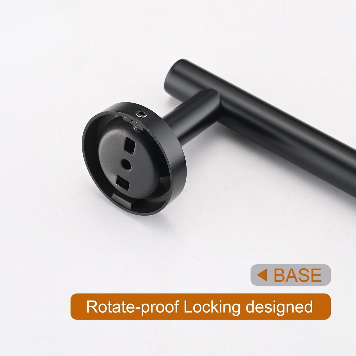 Bathroom Matte Black Hardware Accessories 5 Pieces Set