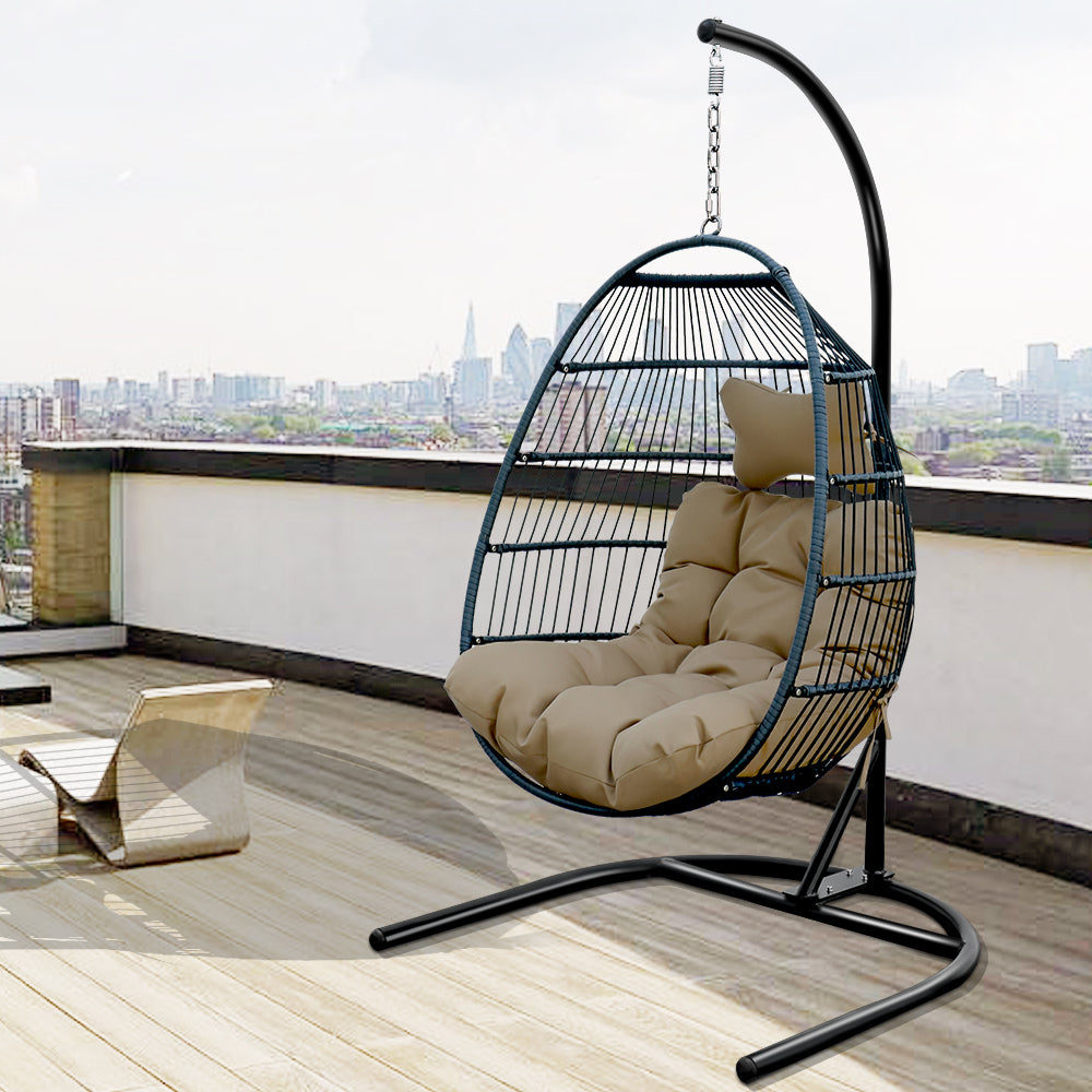 Single seat swing chair