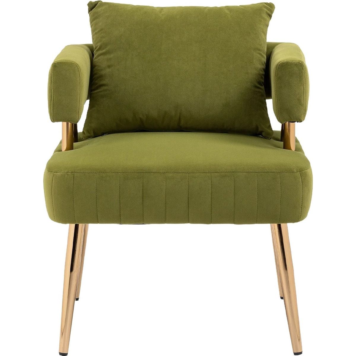 Accent Chair, leisure single chair with Golden feet