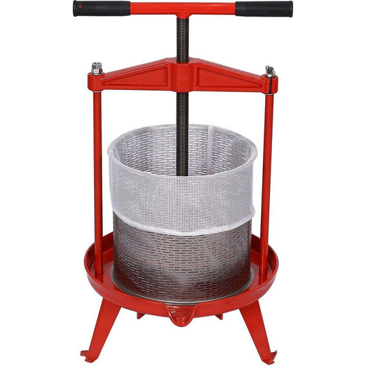 Stainless Steel Fruit and Wine Press 3.69gallon/14L - Streamdale Furniture