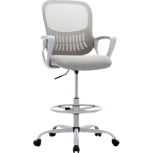 Ergonomic Drafting Chair Tall Standing Desk Office Chair