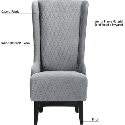 23.03" Wide Wing Back Chair, Side Chair for Living Room