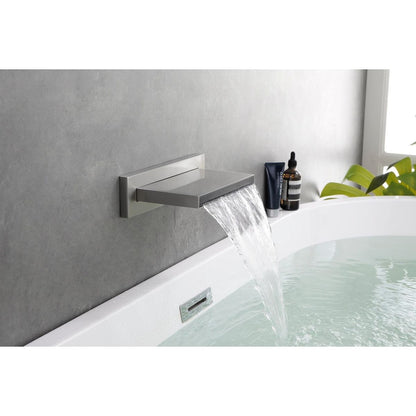 Shower Waterfall Waterfall Tub Faucet Wall Mount Tub Filler Spout For Bathroom sink Multiple Uses High Flow Bathtub shower Cascade Waterfall