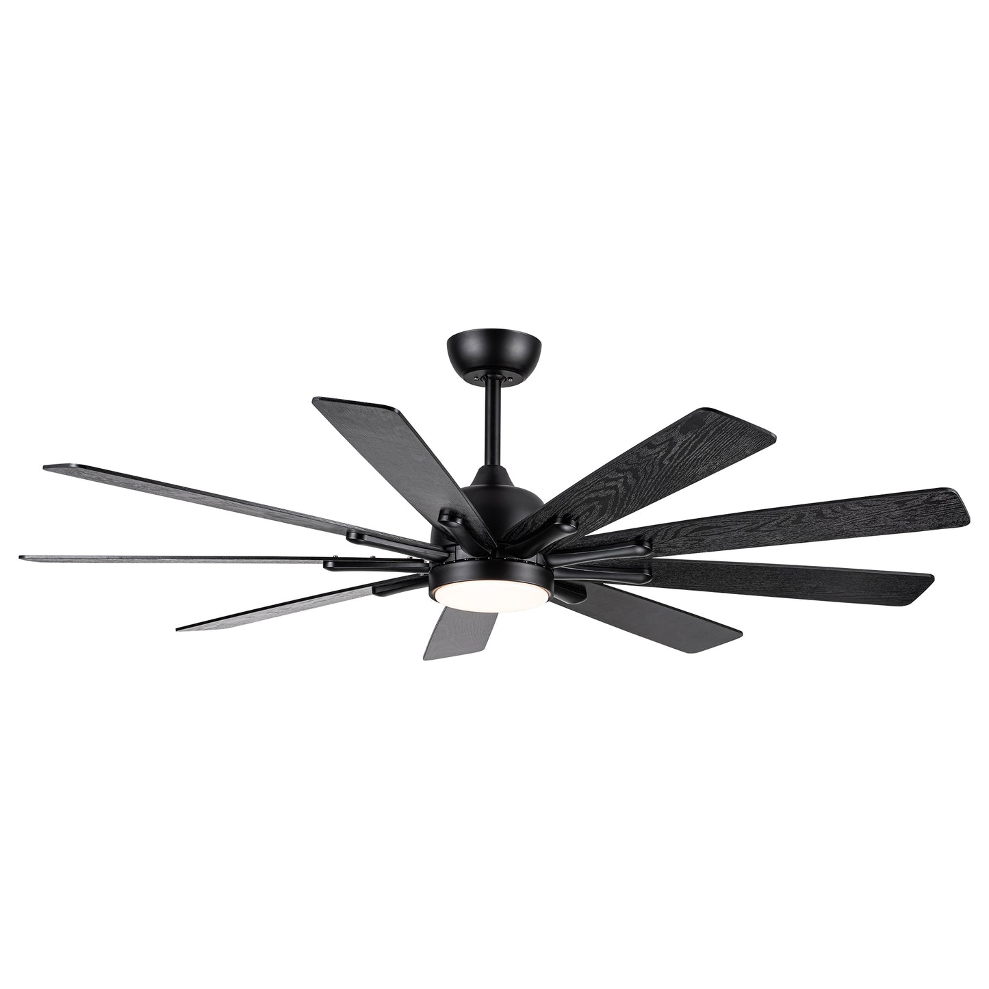 Mordern Farmhouse 62 In Black Ceiling Fan with Remote Control