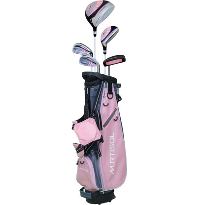 11-13 years old child's RH golf club 5-piece set pink