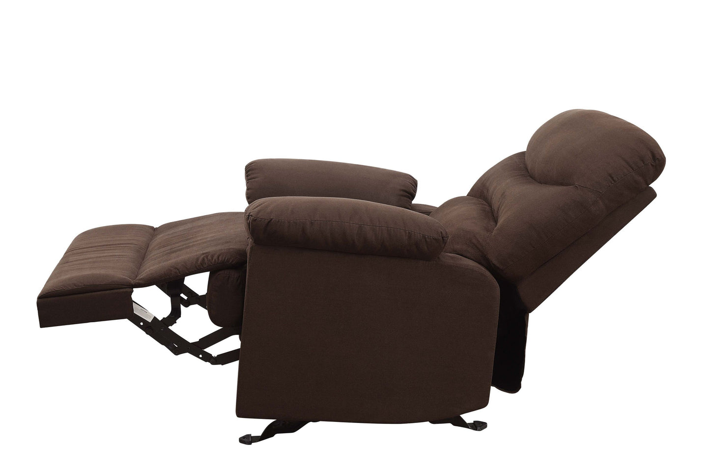 Arcadia Recliner (Motion) in Chocolate Microfiber