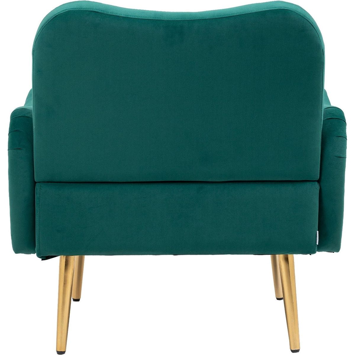 Velvet Chair, Accent chair/ Living room lesiure chair with metal feet