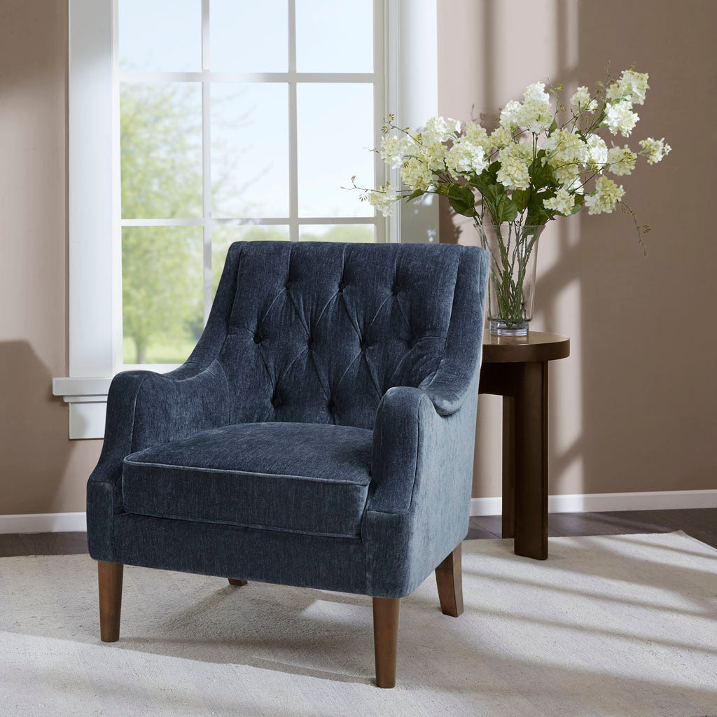 Qwen Button Tufted Accent Chair