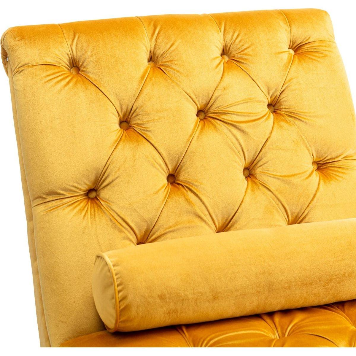 Leisure concubine sofa with acrylic feet