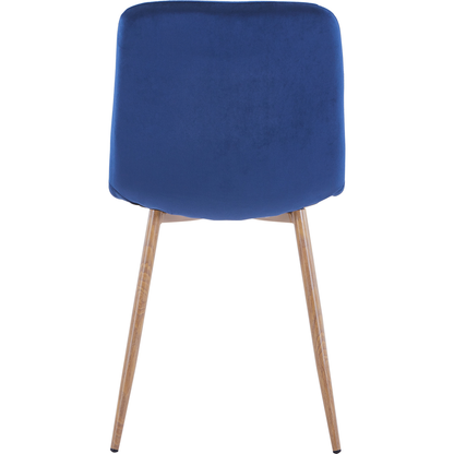 DINING CHAIR BLUE 1PC/1CTN