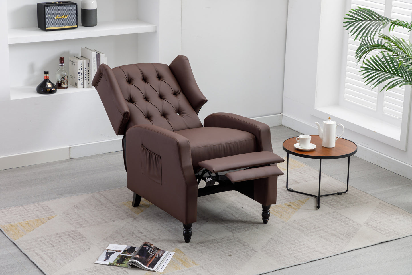 Modern Comfortable Upholstered leisure chair / Recliner Chair for Living Room