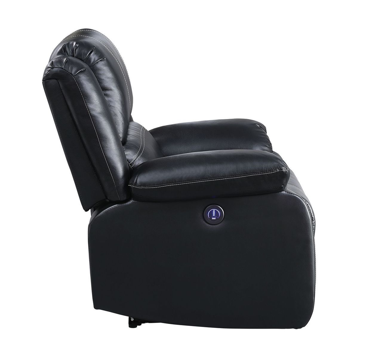 Zuriel Power Recliner, Black PU 52288