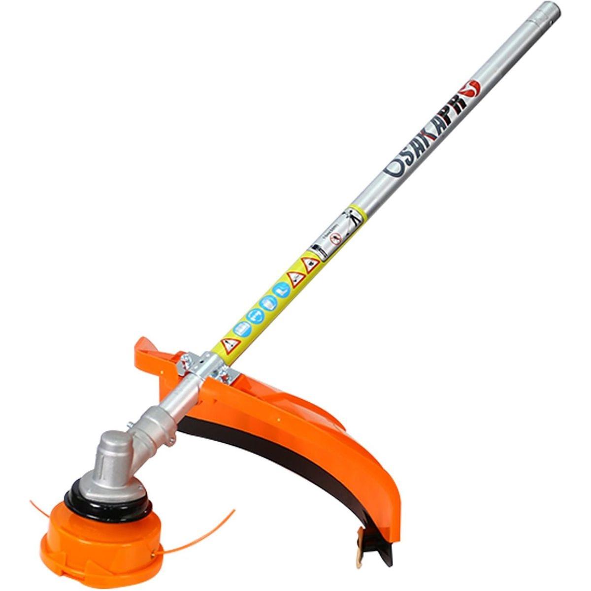 8 in 1 Multi-Functional Trimming Tool, 56CC 2-Cycle Garden Tool System with Gas Pole Saw, Hedge Trimmer, Grass Trimmer, and Brush Cutter EPA Compliant