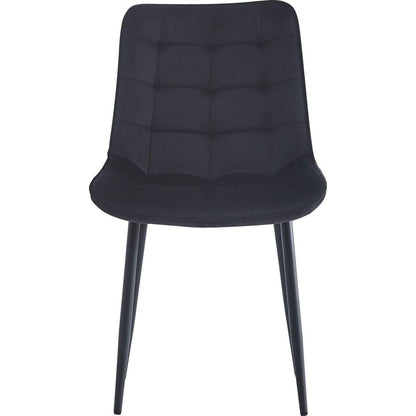 Dining Chair 2PCS (BLACK), Modern style, New technology, Suitable for restaurants, cafes, taverns, offices, living rooms, reception rooms