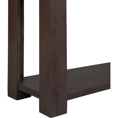 Console Table/Sofa Table with Storage Drawers and Bottom Shelf for Entryway Hallway (Espresso) - Streamdale Furniture