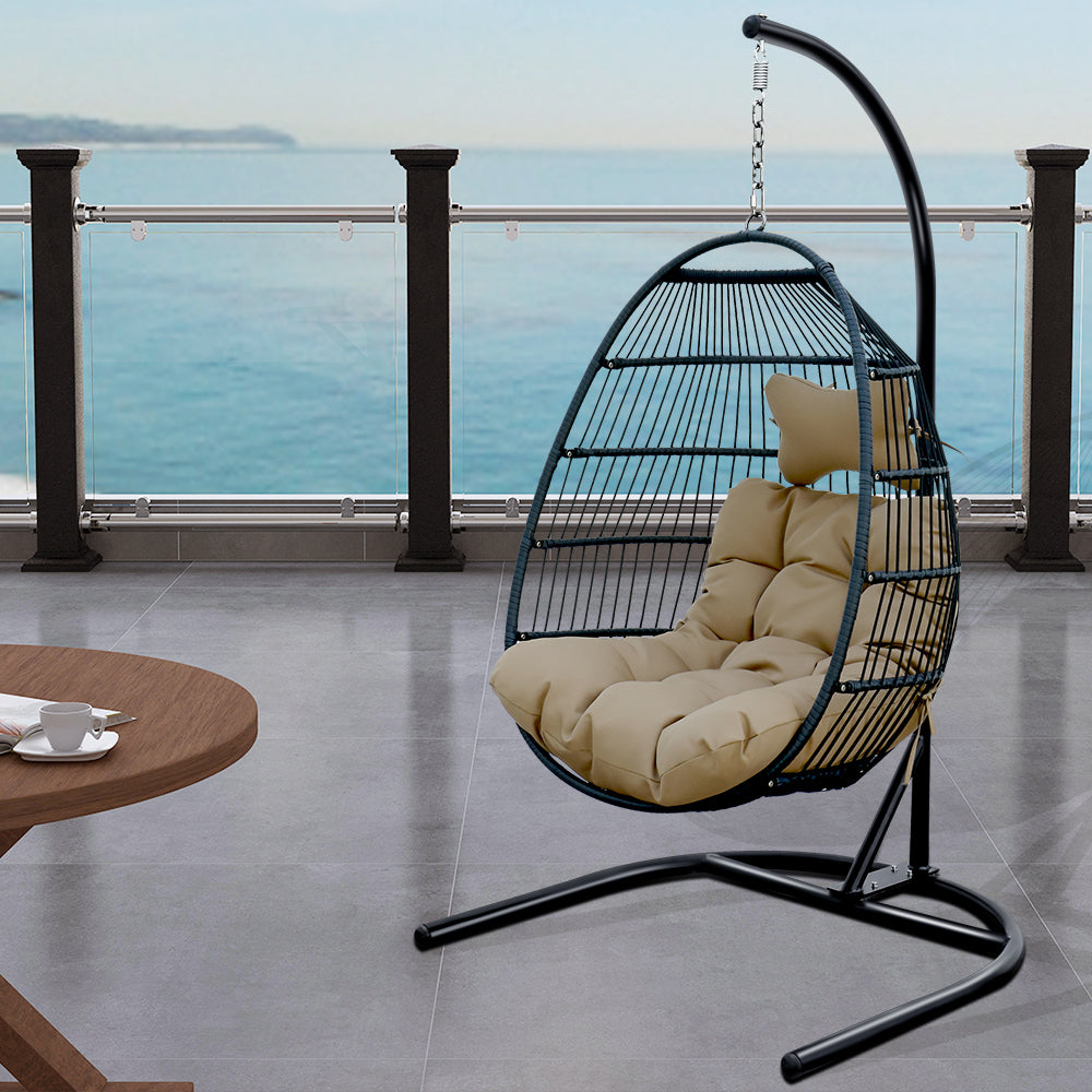 Single seat swing chair