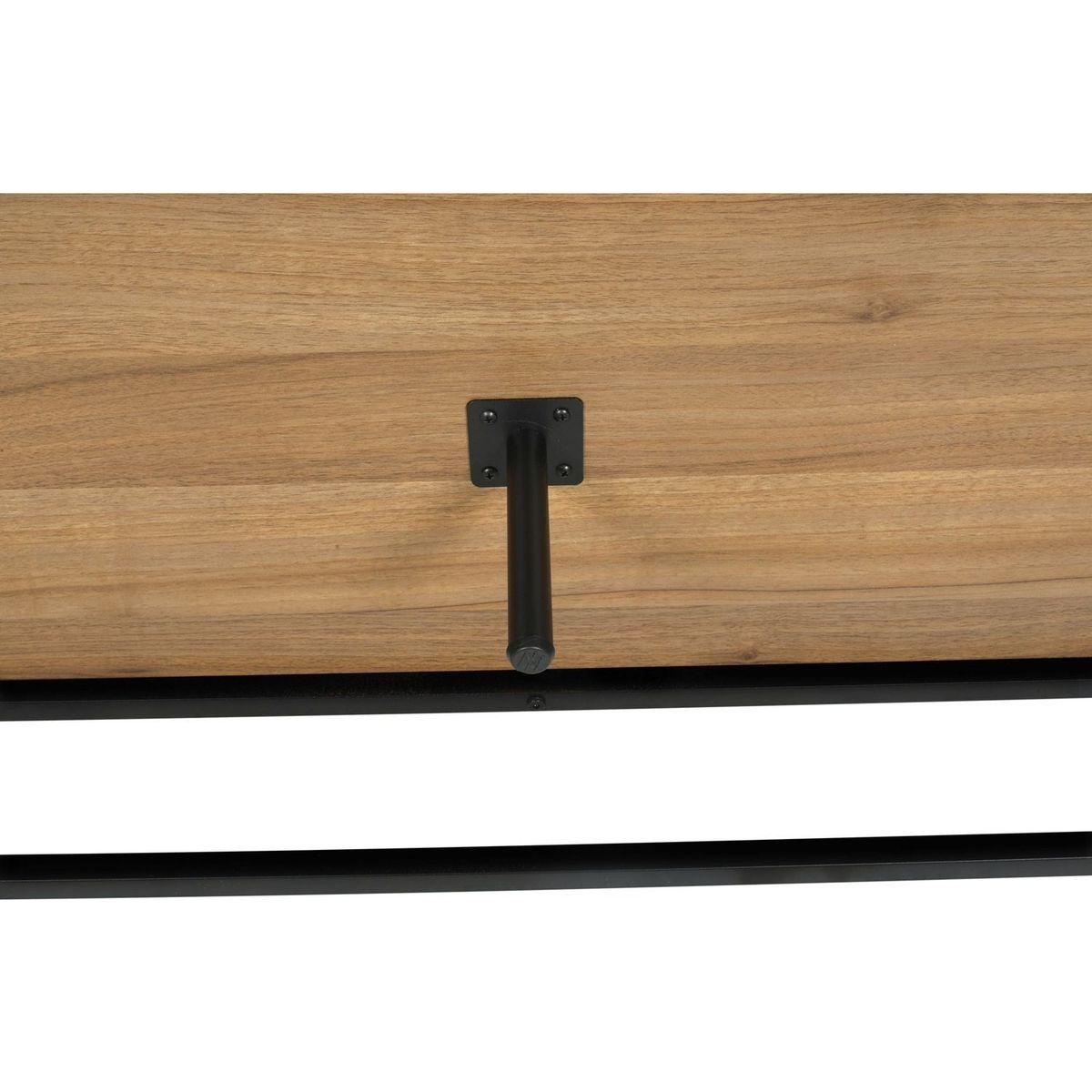 Modern 7 Drawer Dresser Wood Cabinet (Walnut)