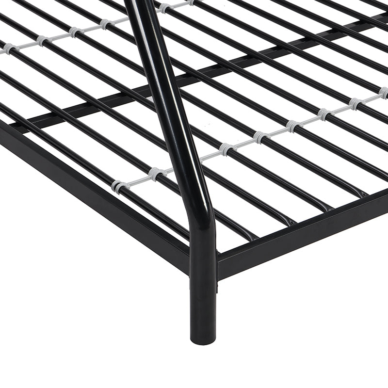 METAL BUNK BED TF BLACK