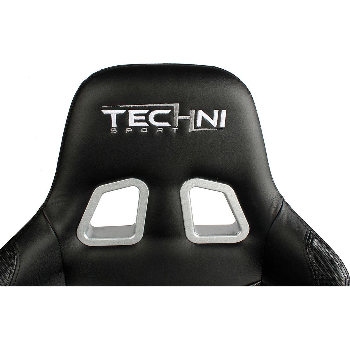 Ergonomic High Back Racer Style PC Gaming Chair, Black