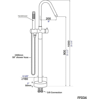 Freestanding Faucet