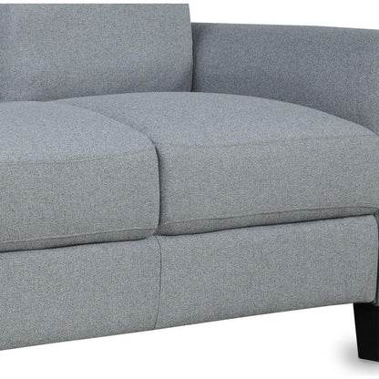 Living Room Furniture chair and 3-seat Sofa (Gray)