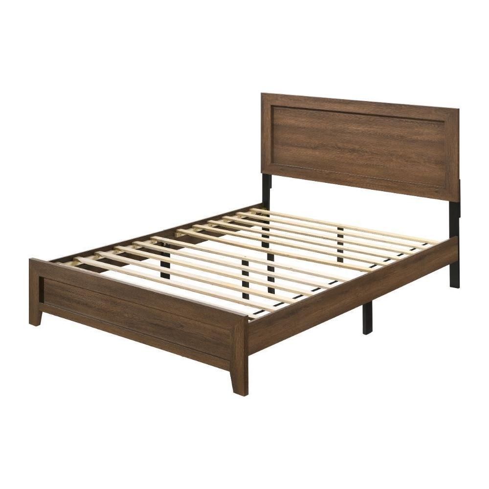 Miquell Queen Bed, Oak 28050Q