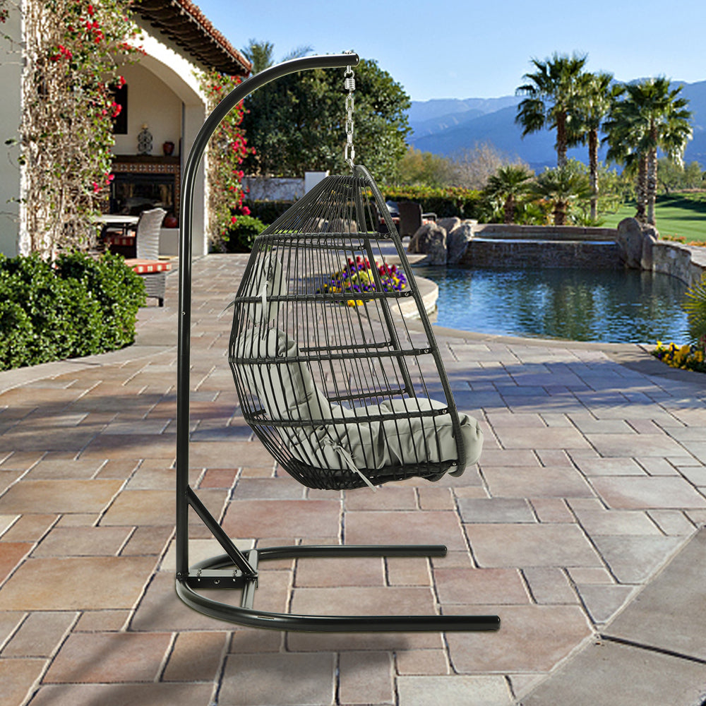 Single Swing chair for garden patio living room leisure chair