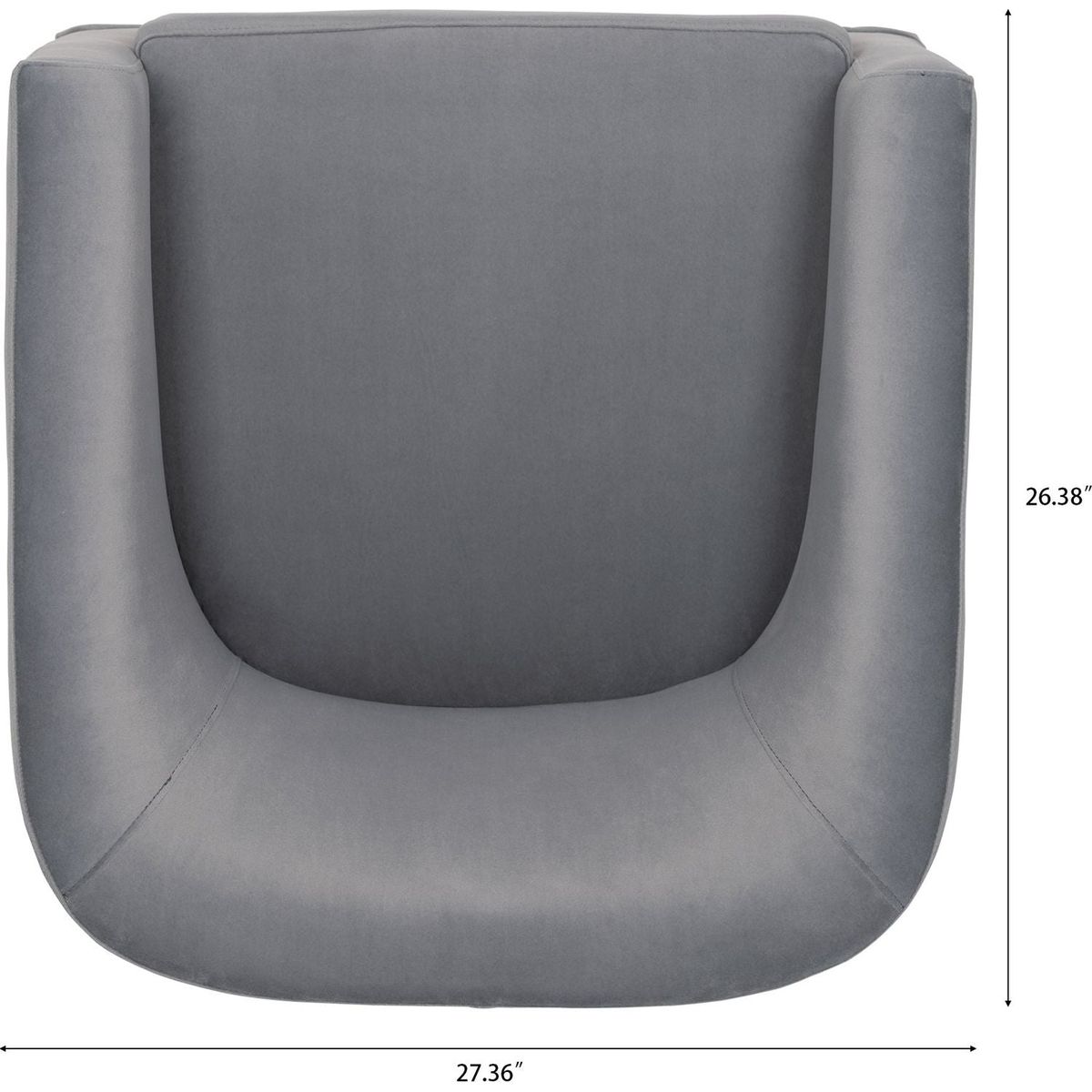 27.36" Wide Swivel Chair